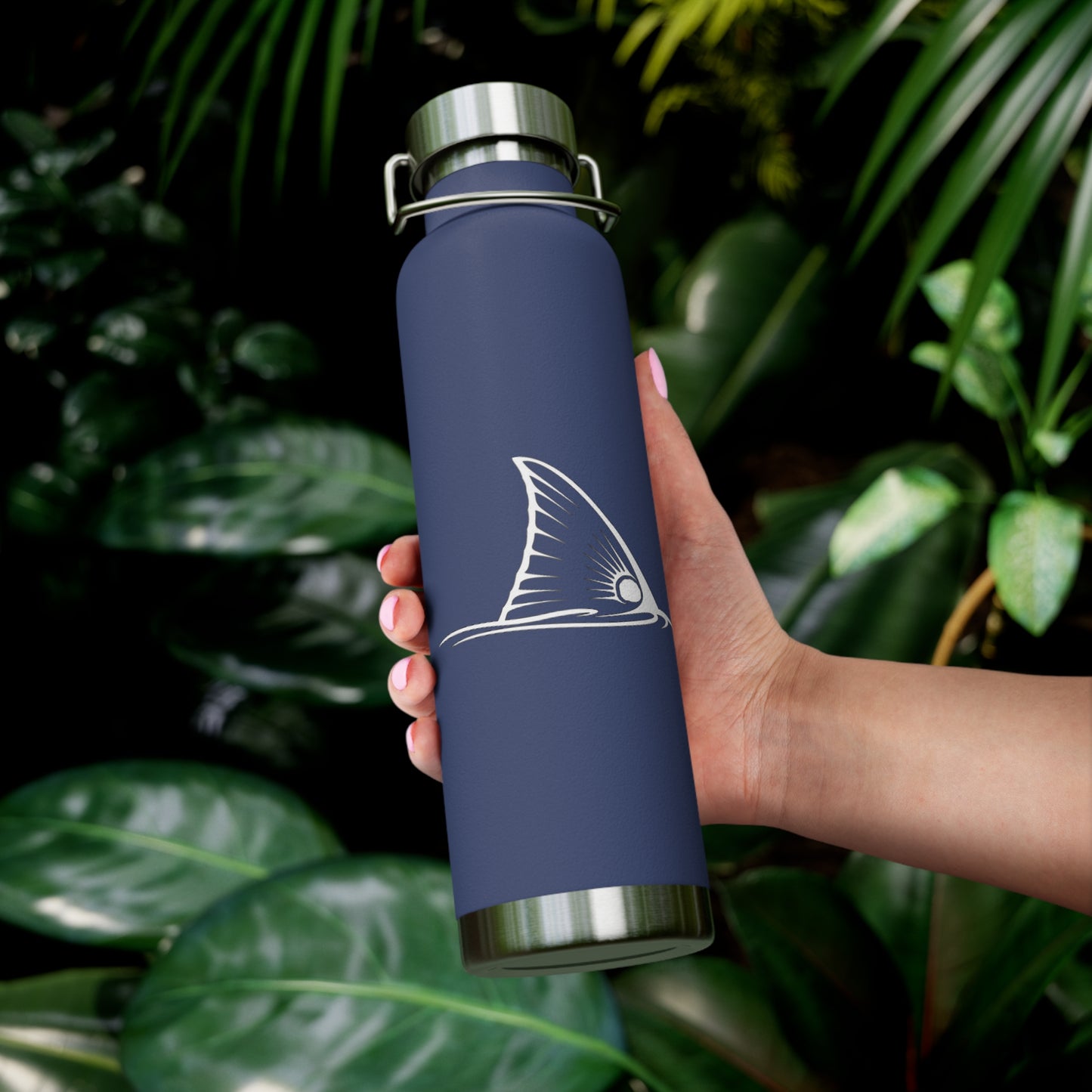 Redfish - Chasin Tails - Copper Vacuum Insulated Bottle, 22oz