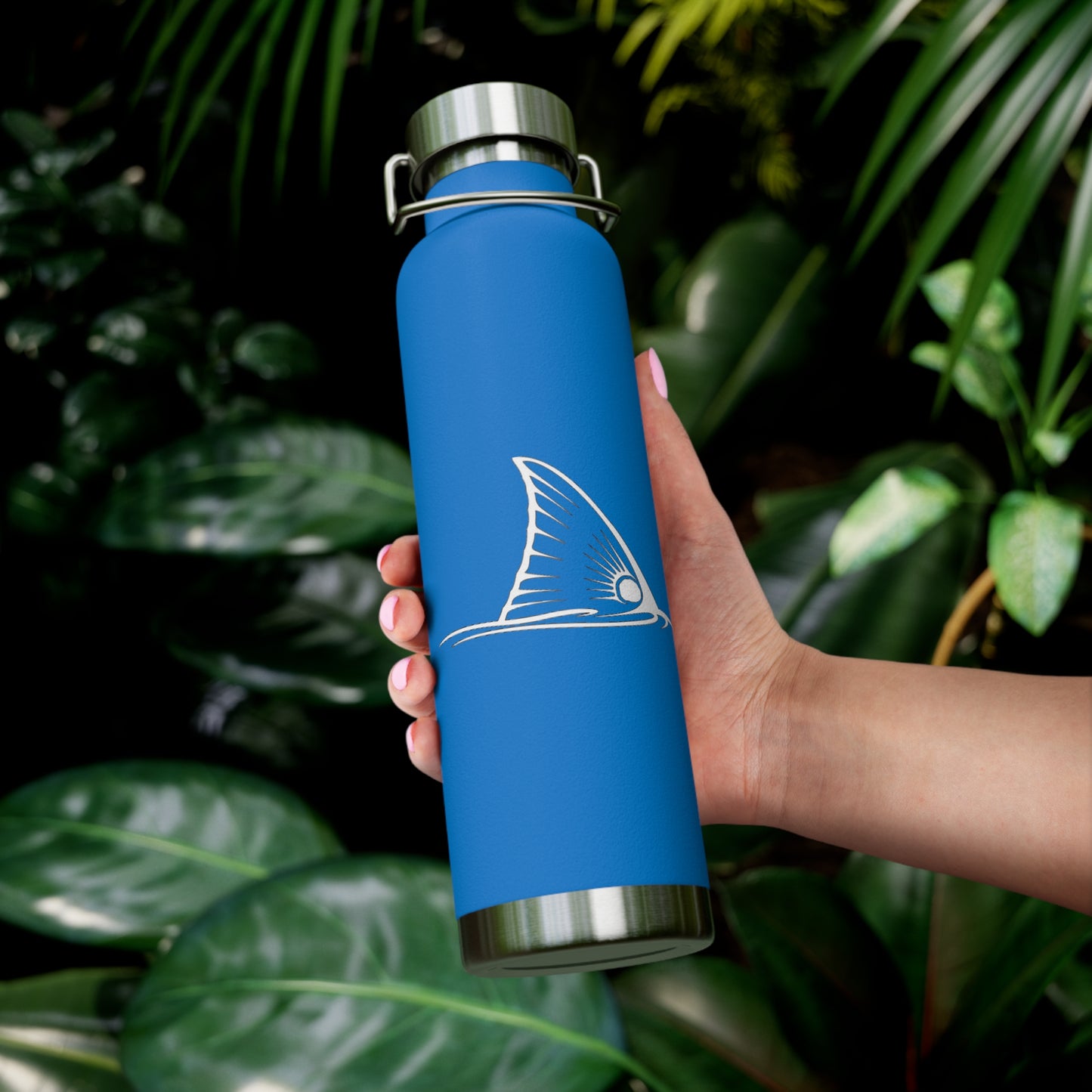 Redfish - Chasin Tails - Copper Vacuum Insulated Bottle, 22oz