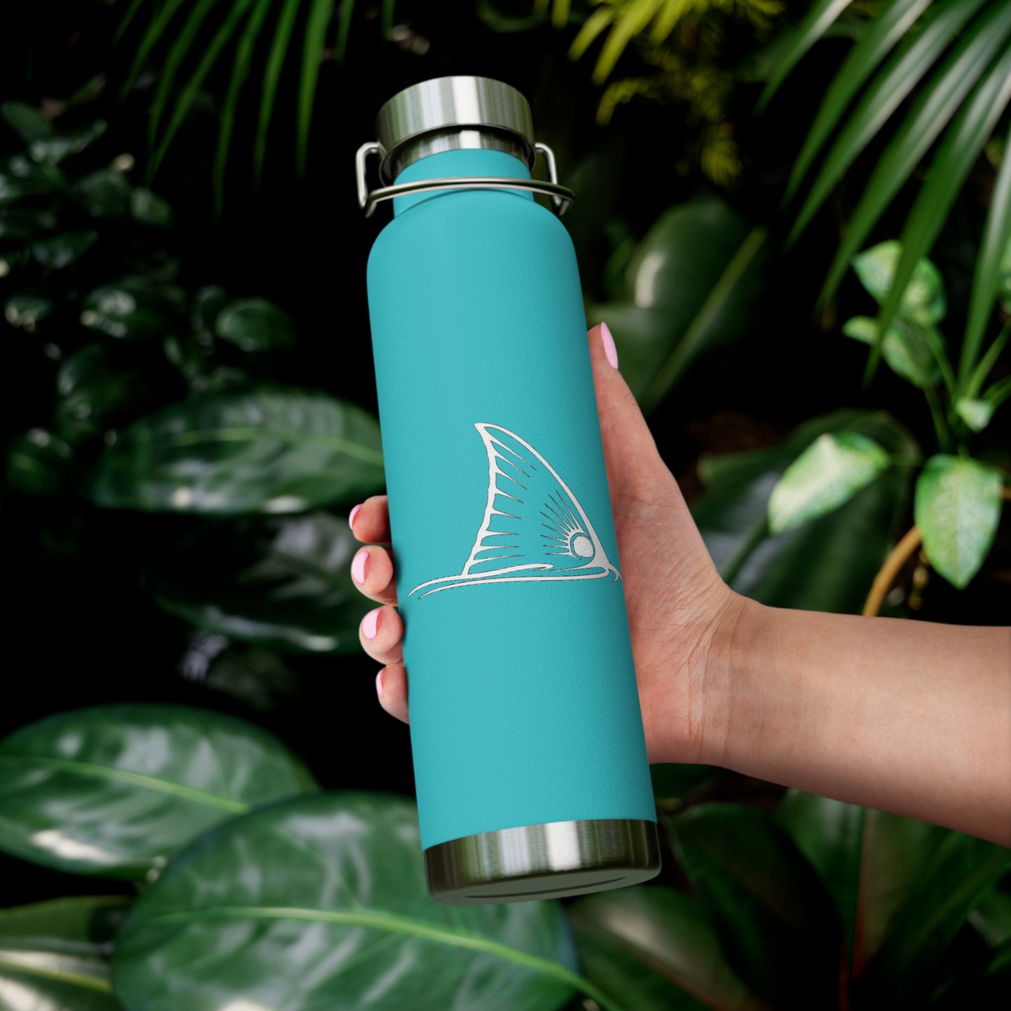 Redfish - Chasin Tails - Copper Vacuum Insulated Bottle, 22oz