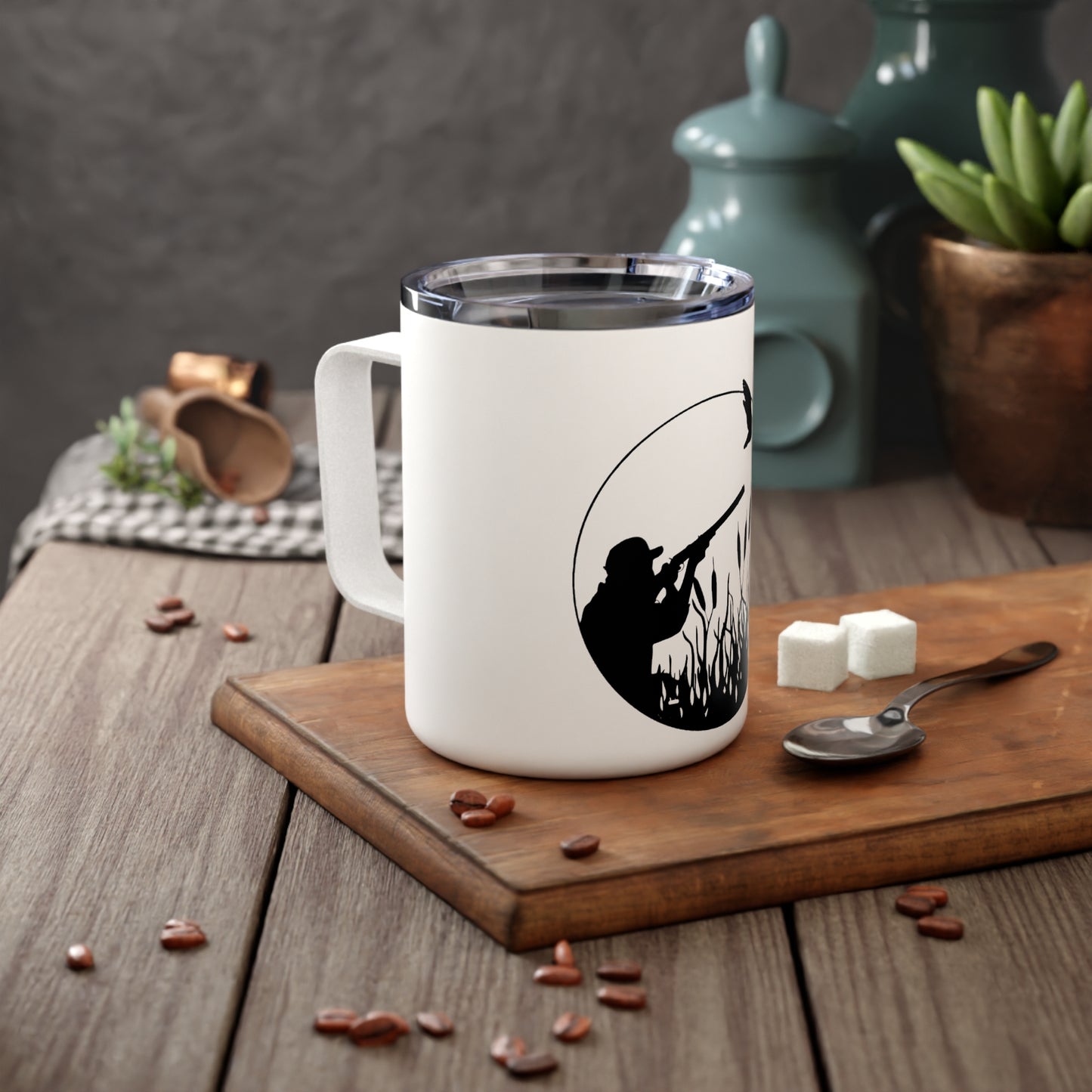 Duck Hunter - Insulated Coffee Mug, 10oz
