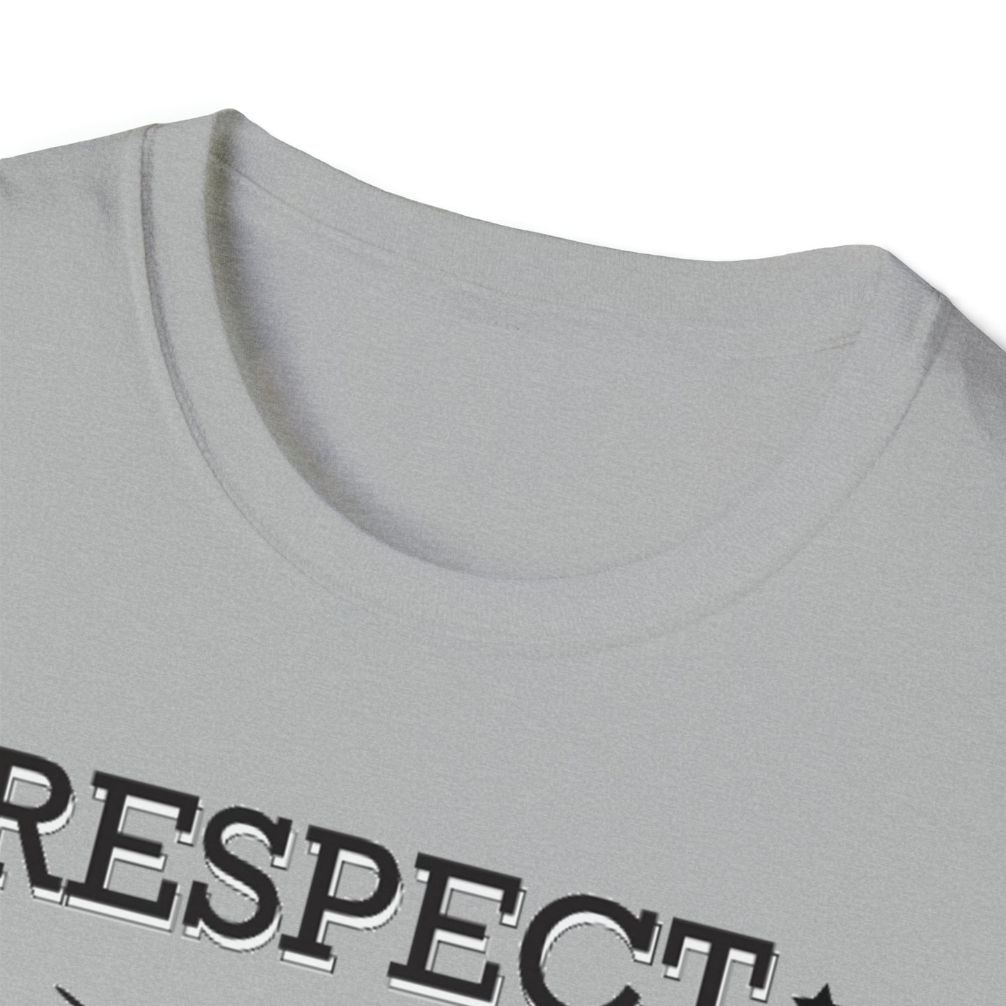 Respect the Beard - Graphic Tee Softstyle T-Shirt