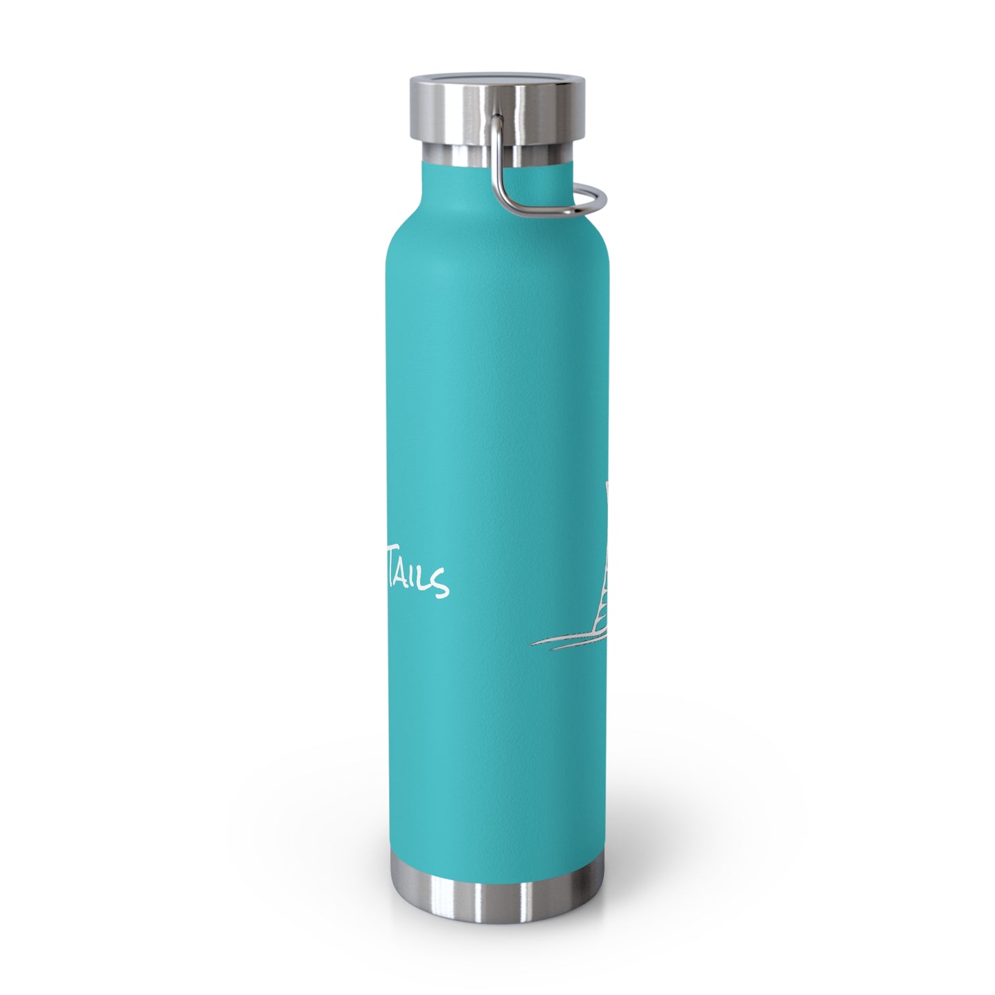 Redfish - Chasin Tails - Copper Vacuum Insulated Bottle, 22oz