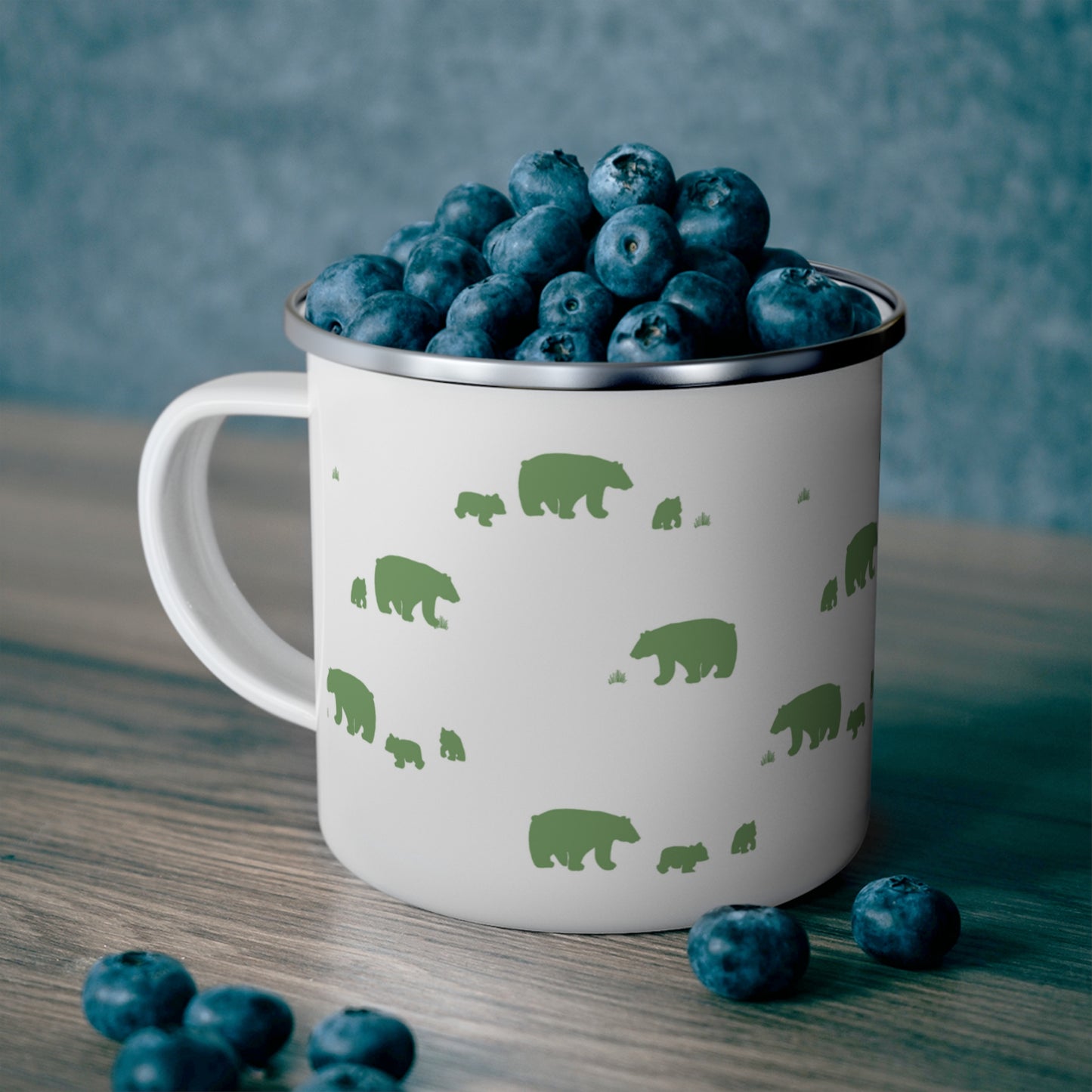 Bears - Enamel Camping Mug