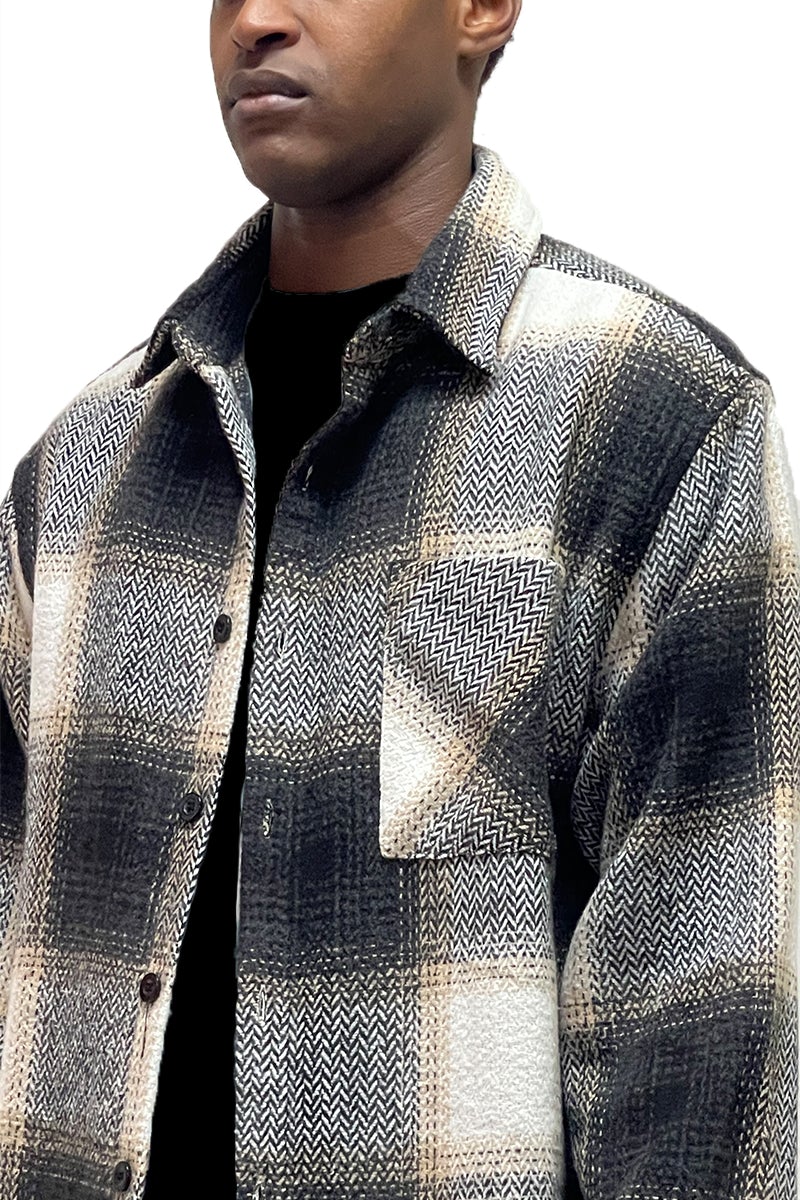Flannel Combo Shacket