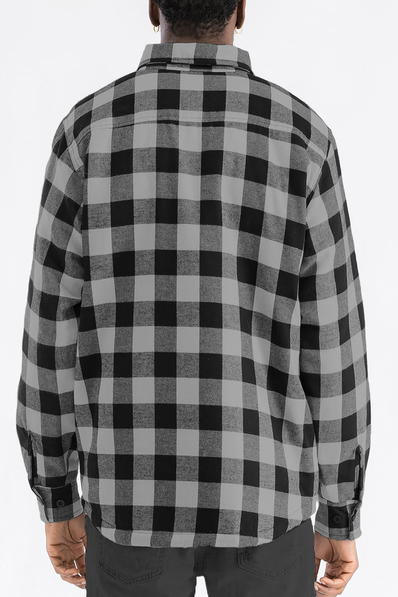 Quilted Flannel Shirt