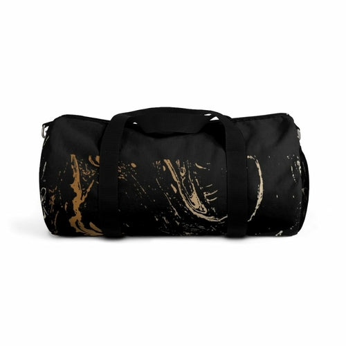 Uniquely You Duffel Bag - Carry On Luggage / Black and Gold