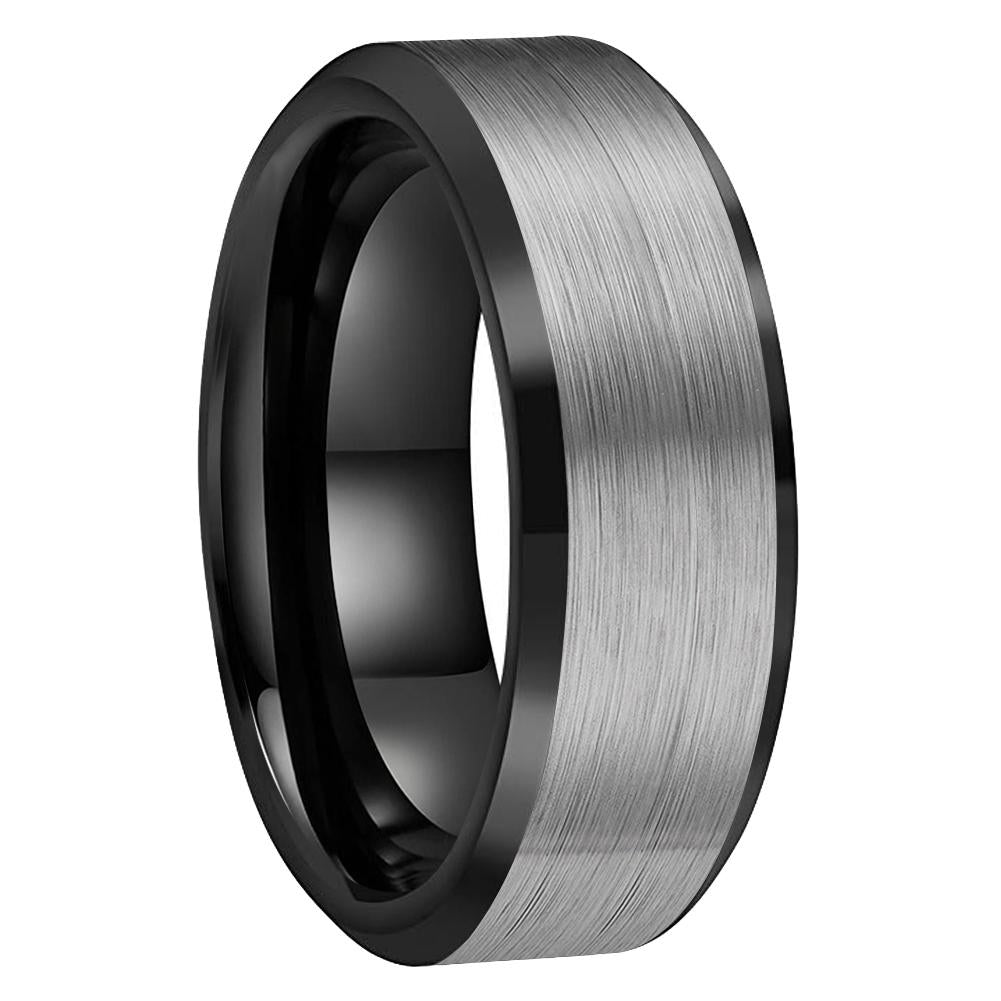 RICERCATO TUNGSTEN RING